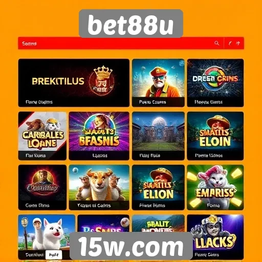 Jogos populares disponíveis na plataforma bet88u